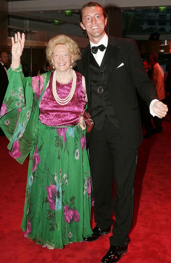 Princess Helga-Lee De Schaumburg-Lippe and Mario-Max Schaumburg-Lippe at the Monte Carlo Red Cross Ball 2004. Picture: Pascal Le Segretain/Getty Images