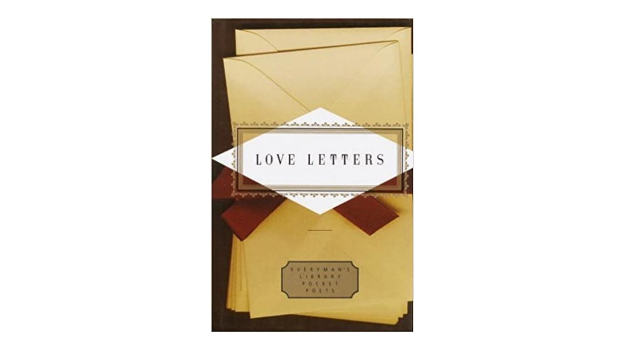 Love Letters Everyman's Library Pocket Poets. Image: Amazon.