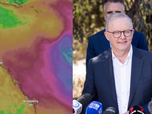 Anthony Albanese to avoid sharing name with next Aussie tropical cyclone. Picture: supplied