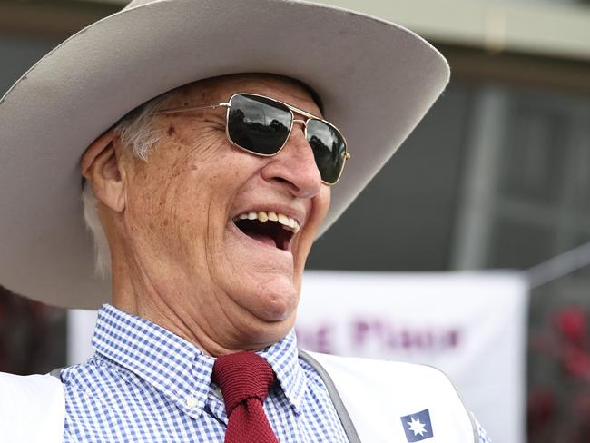 Member for Kennedy Bob Katter held his seat. Picture: Brendan Radke