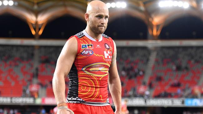 Gary Ablett has suffered a calf injury. Picture: AAP Images