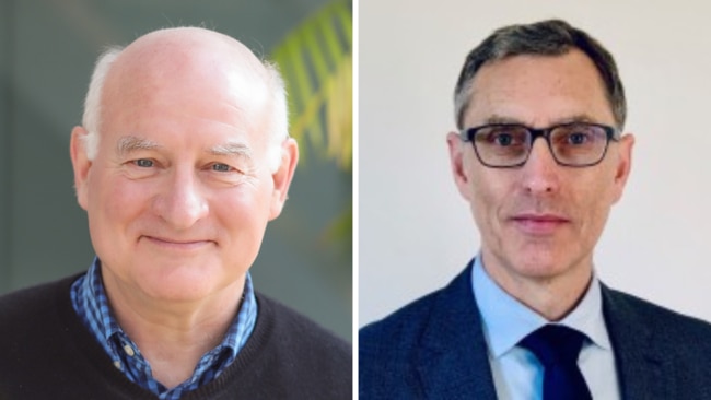 Wesley Sundquist (L), a biochemist at the University of Utah, and Tomas Cihlar (R), a virologist at Gilead, have spent over twelve years developing lenacapavir into a twice-yearly therapy to prevent HIV infection in high-risk individuals. Picture: X/LinkedIn