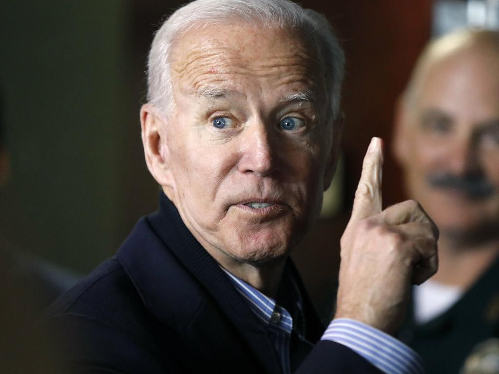 Trump personally attacked Joe Biden on America’s Memorial Day holiday, when he would have been mourning his son Beau, who died in 2015 after serving in the military. Pic: AP