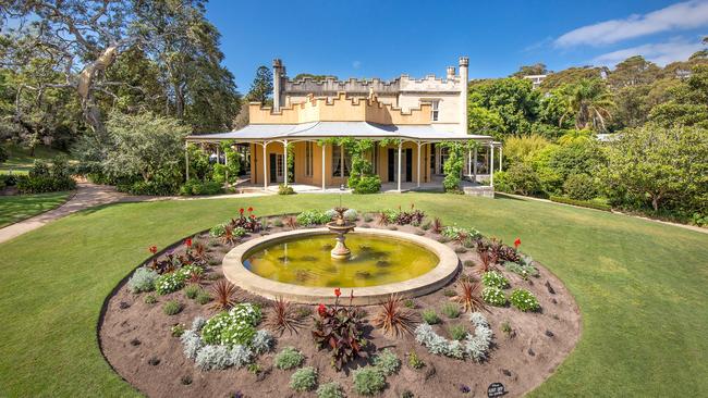 Vaucluse House, former home of William Charles Wentworth. Picture: James Horan