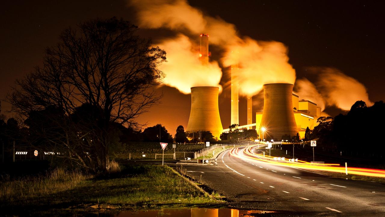 AGL’s Loy Yang brown coal power station in Victoria.