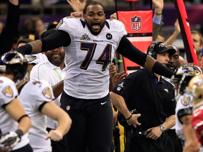 Michael Oher isn’t complaining about winning the Superbowl with Baltimore in 2013