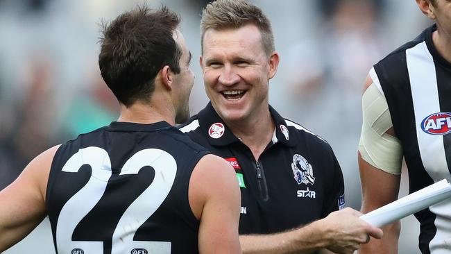 Sidebottom has backed in coach Nathan Buckley. Picture: Getty Images