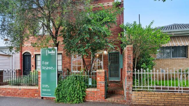 The three-bedroom home on Coventry St, South Melbourne is up for rent for $795 a week, but forecasts hint tenants could be paying far more next year.