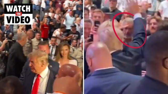 Mel Gibson caught saluting Donald Trump