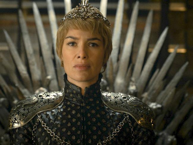 In this image released by HBO, Lena Headey appears in a scene from "Game of Thrones." On Thursday, July 14, 2016, Headey is nominated for outstanding supporting actress in a drama series for her role. The 68th Primetime Emmy Awards will be broadcast live Sunday on ABC beginning at 8 p.m. ET on ABC. (HBO via AP)