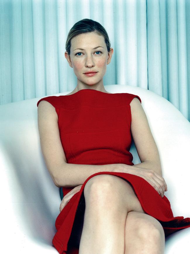 Chloe Blanchett wearing Martin Grant in 1999. Picture: Polly Borland & Sullivan Strumpf 