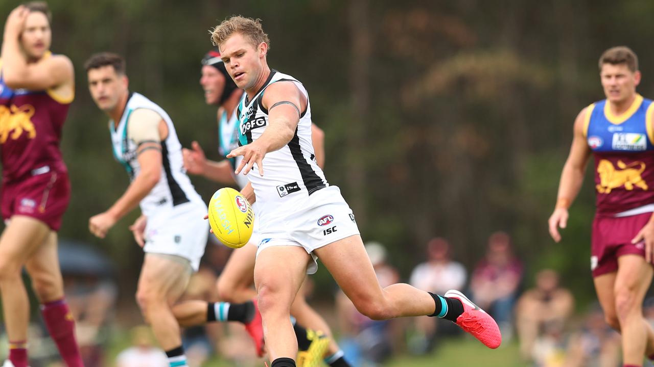 Dan Houston scored 96 in Port Adelaide’s victory over Brisbane Lions and is set to be a popular SuperCoach defender.