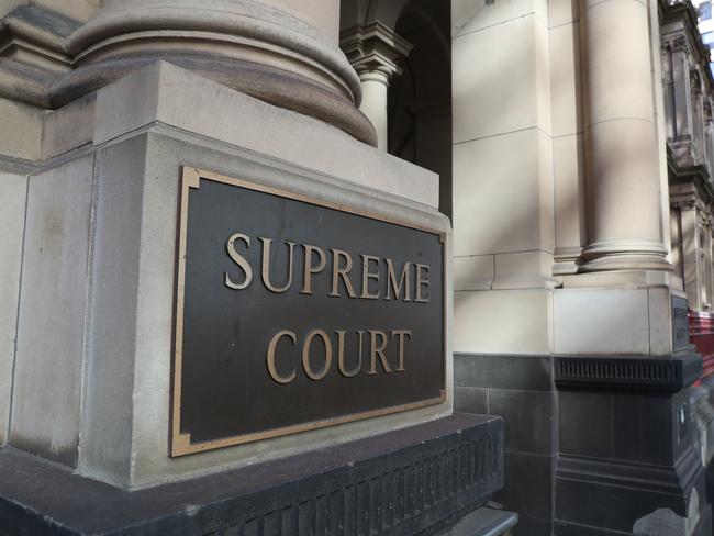 STOCK- The Supreme Court of Victoria. Tuesday, August 3, 2021. Picture: David Crosling