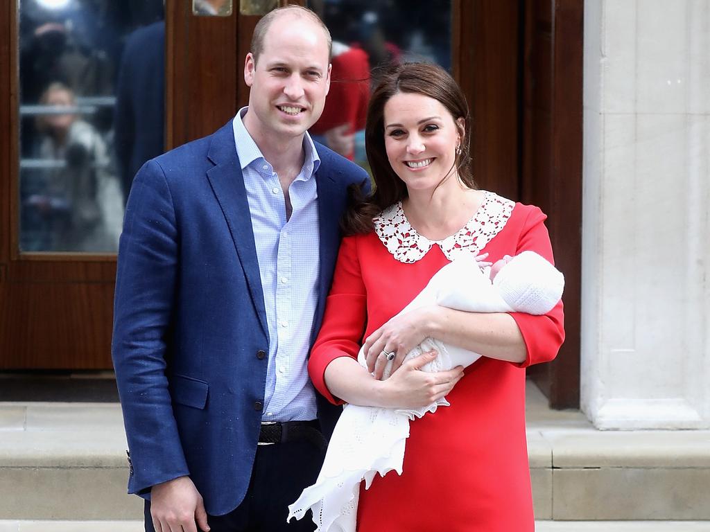 Kate Middleton has always looked polished after giving birth. Here she wore a Jenny Packham dress after the birth of Prince Louis last year.