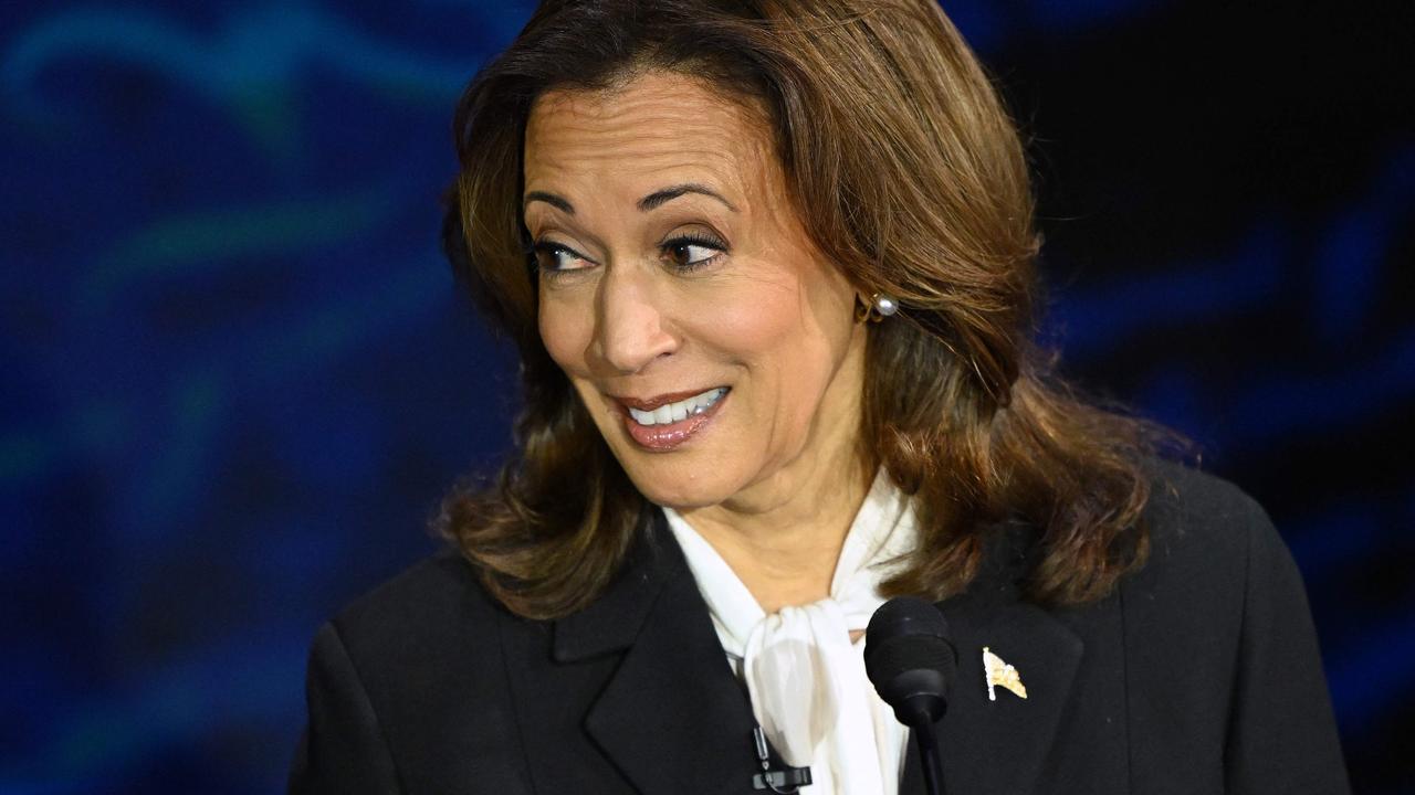 Kamala Harris led Donald Trump down several rabbit holes. (Photo by SAUL LOEB / AFP)