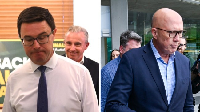 Littleproud lashes Dutton’s nuclear fail as Coalition split fallout builds