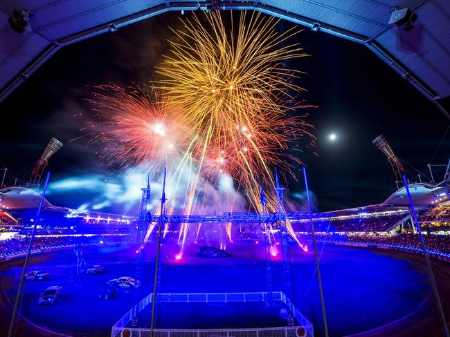 Sydney Royal Easter Show’s fireworks display.