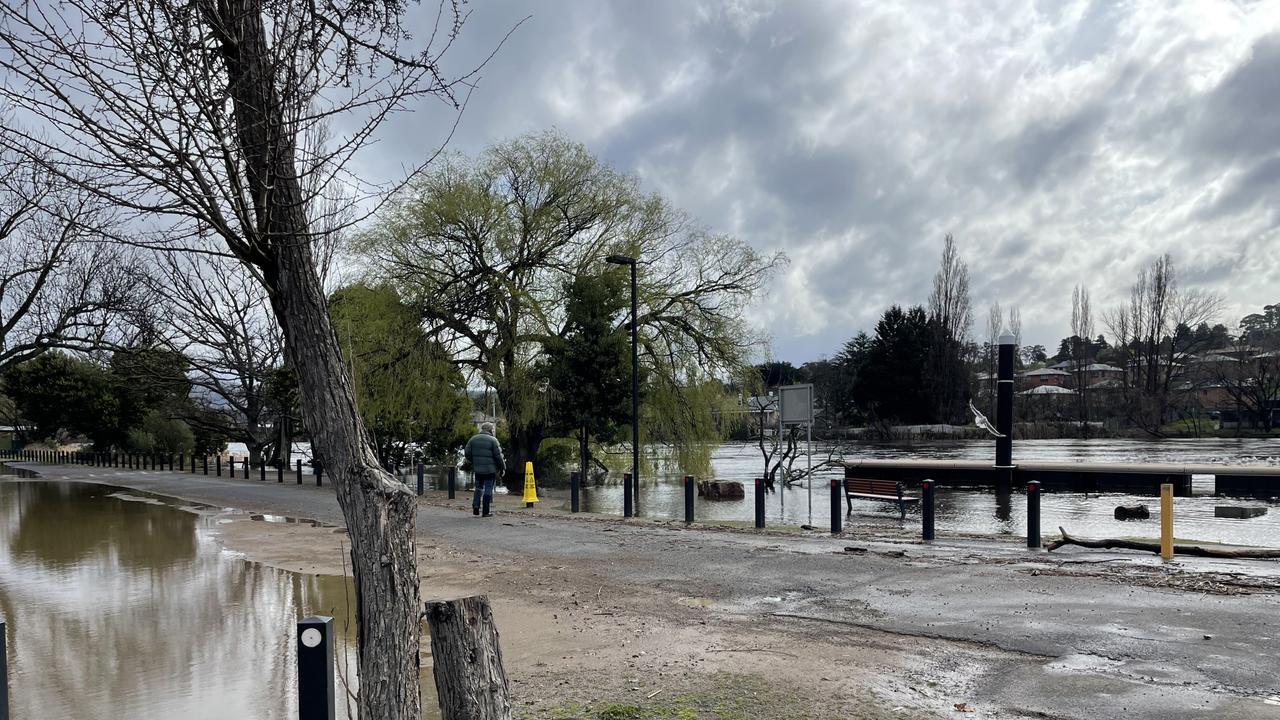 The Esplanade in New Norfolk. Picture: Genevieve Holding