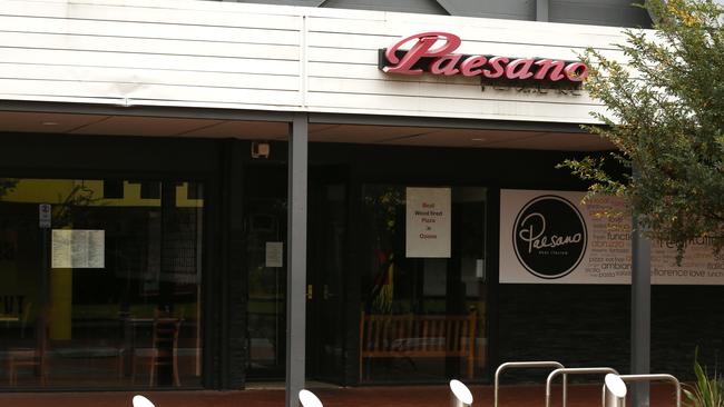 The old Paesanos' restaurant in Knox Ozone. Picture: Stuart Milligan