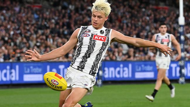 Jack Ginnivan will miss the clash against the Bulldogs. Picture: Quinn Rooney/Getty Images