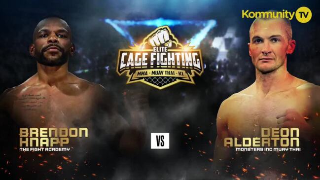 Replay: Deon Alderton v Brendan Knapp (75kg) - Elite Cage Fighting