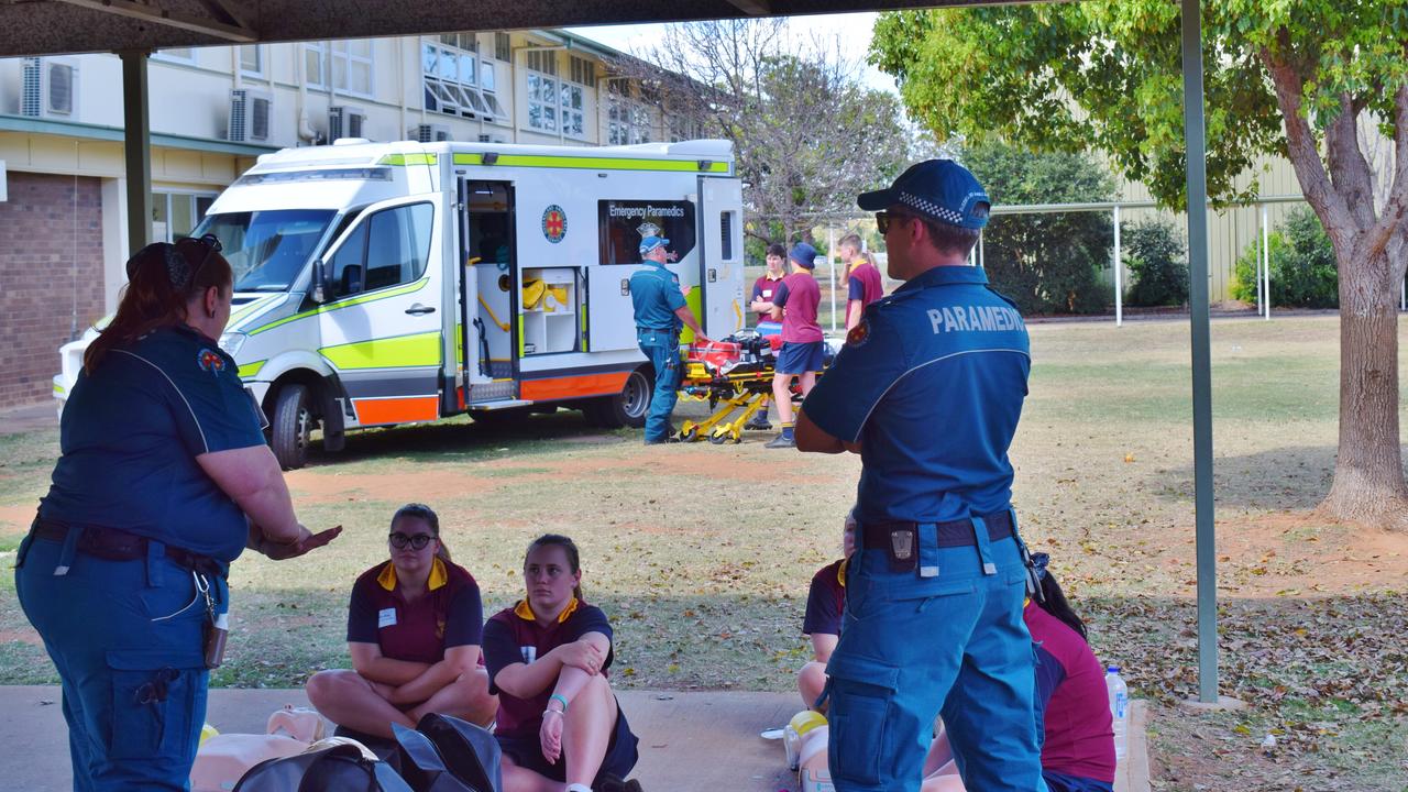 NEXT GENERATION: Aspire2Health program at Chinchilla State High School on Tuesday, September 8, 2020. Pic: Peta McEachern