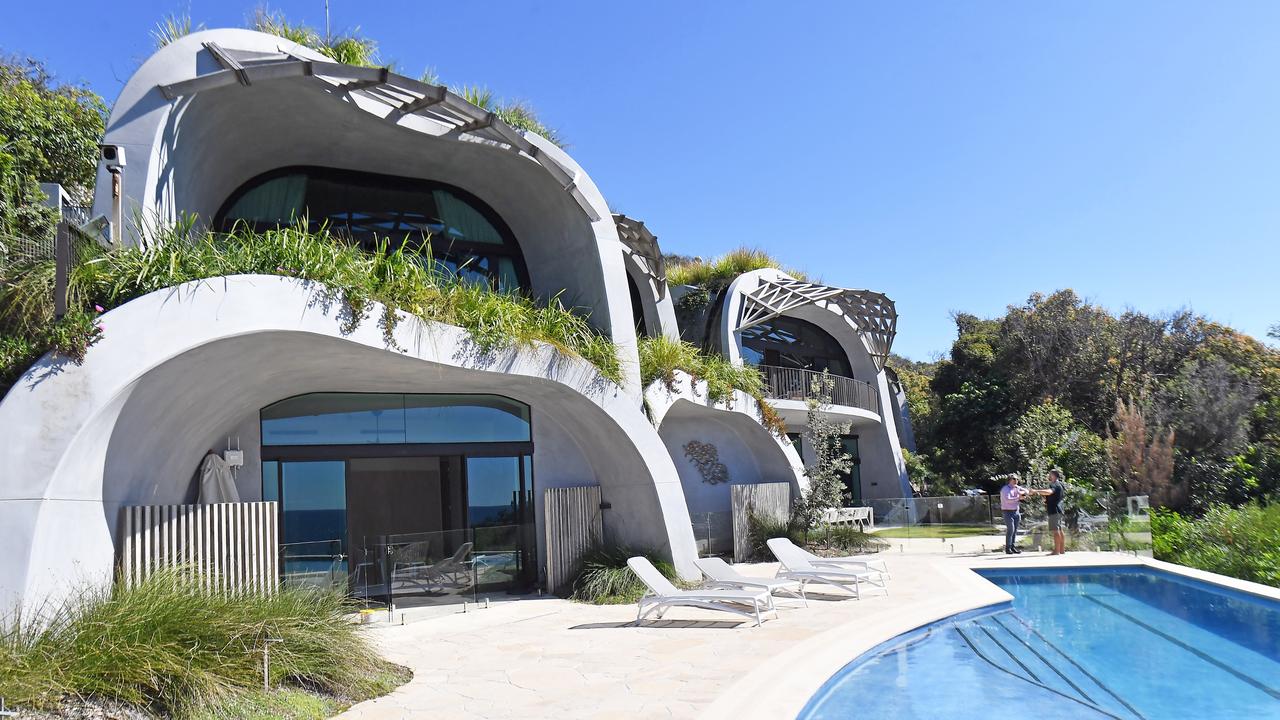 Domic, is a $20 million eco-homed signed by Brisbane-based architect Noel Robinson.