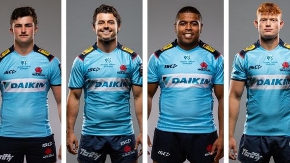 Some of the new faces who could make their debut for the Waratahs.