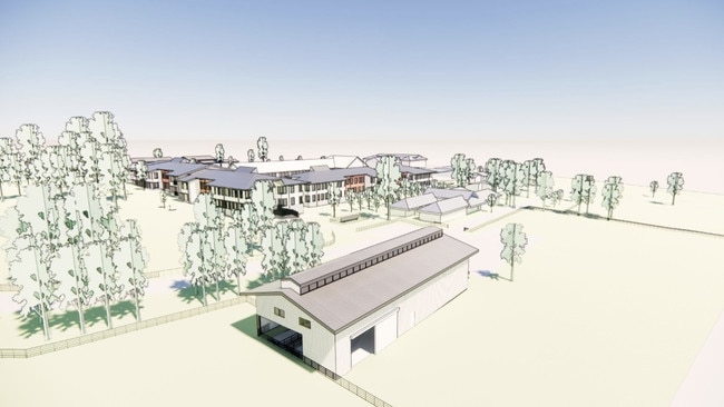 An artist’s impression of the upgrade. Picture: NSW Education