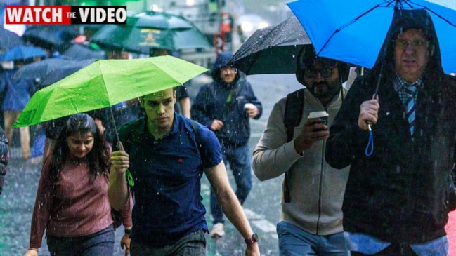 Thunderstorms roll across Victoria