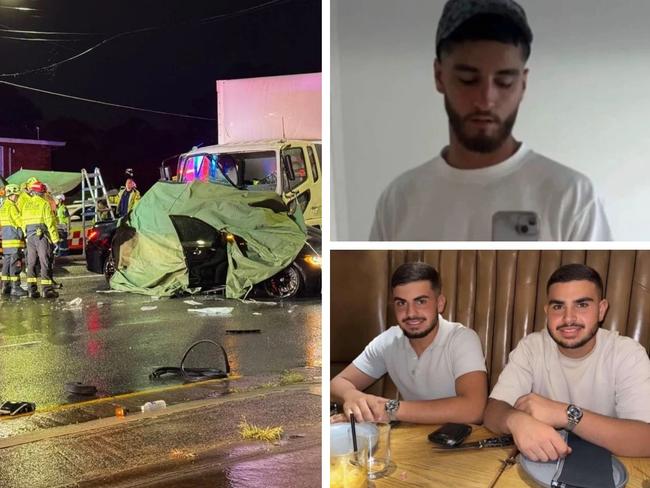 The two men who died in a crash at Wiley Park on Monday, April 28 have been identified.