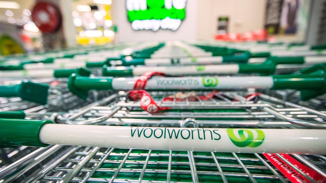 Woolworths’ voice of customer score is falling even as inflation is pulling back. Picture: Bloomberg