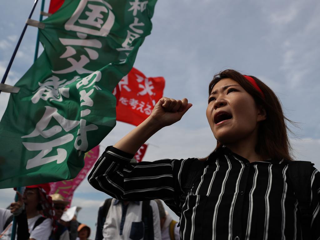 Trade is just one of the issues at the summit with leaders also divided over Iran, climate change and Russian relations. Picture: Takashi Aoyama/Getty Images.