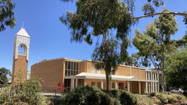 The Catholic Church of the Holy Name, Payneham Rd, Stepney which was built in 1959. Picture: DEW