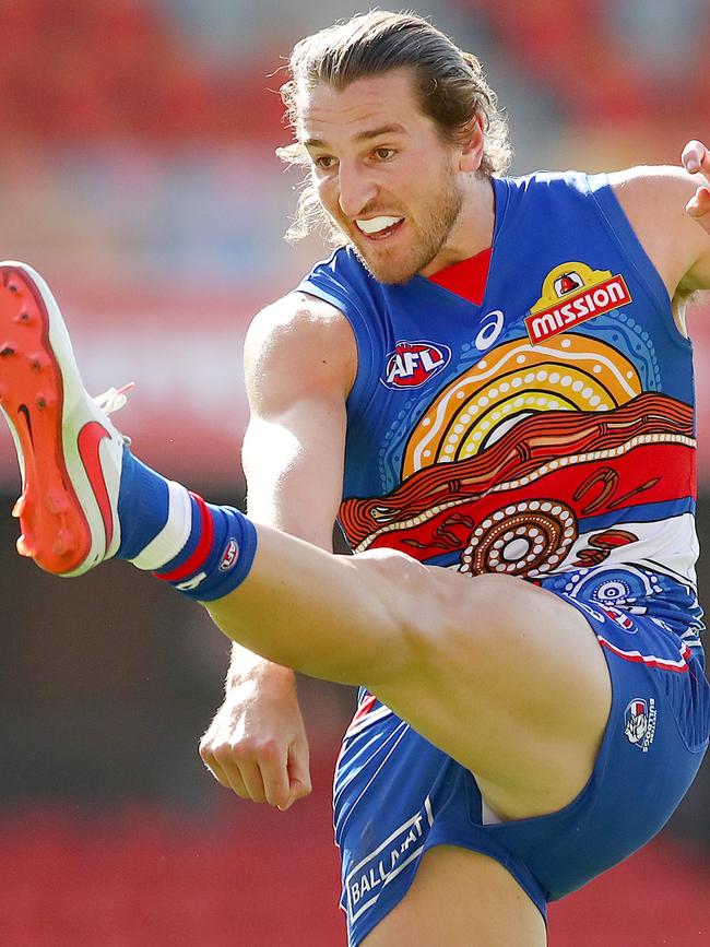 Marcus Bontempelli. Picture: Jono Searle/AFL Photos/via Getty Images