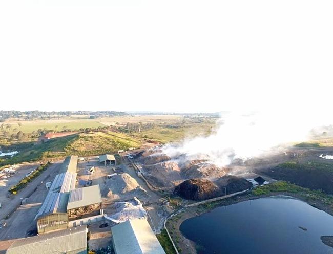 EXTINGUISHED: Firefighters hope to announce the fire at the Lismore Recycling and Recovery Centre, which started on Sunday August 11, will be officially extinguished. Picture: F&R NSW