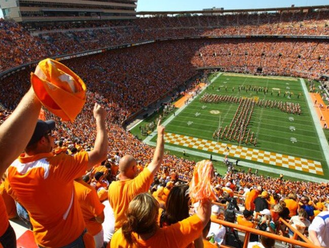 Neyland Stadium, University of Tennessee.