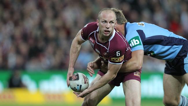 Darren Lockyer has found the motivation for this year’s Maroons squad. Pic: Adam Head