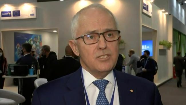 Former prime minister Malcolm Turnbull.