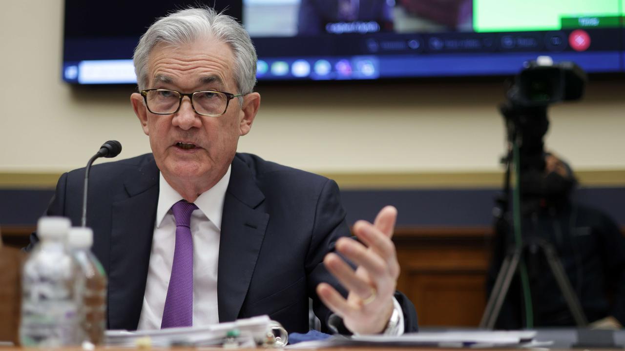 Federal Reserve Board chairman Jerome Powell‘s comments are ‘being felt by banks across the world’, Wealthi’s Peter Esho says. Picture: Alex Wong/Getty Images/AFP