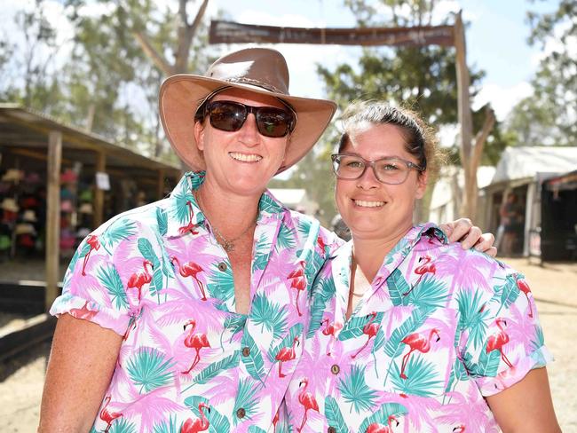 Sal Kay and Simpson Trindle at Gympie Music Muster. Picture: Patrick Woods.