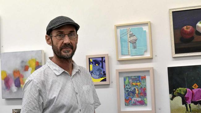 IN MEMORY: David Hickson grew up in Christchurch and wanted to help the victims of the mosque shootings in the best way he knew, through art. Picture: Kathryn Lewis