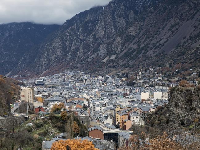 The couple had spent a month hiking and enjoying the mountain air in Andorra. Picture: Ella Pellegrini