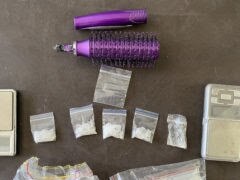 Police have seized drugs, cash and a rifle in a major multi police unit operation spanning over North Queensland to Central Queensland. Photo: QPS