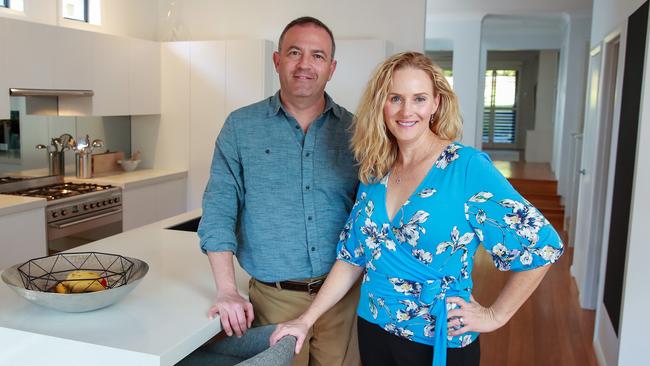 Robert and Joanne Kramer at their Riverview house. Picture: Justin Lloyd