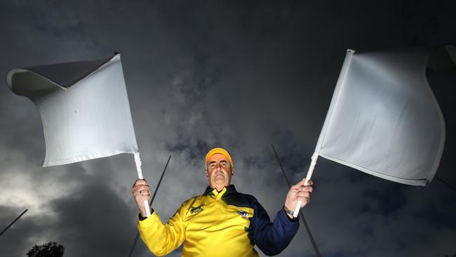 Neville Coutts is closing in on the record for the most Northern Football League games as an official. Picture: Stuart Milligan.