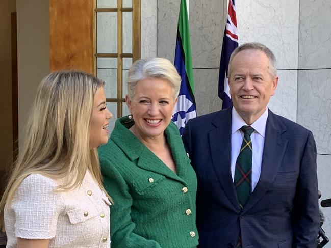 Former federal Labor leader Bill Shorten announces his retirement in at Parliament House in Canberra. Picture: NewsWire