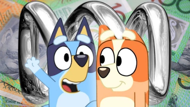 web art for ABC Bluey story