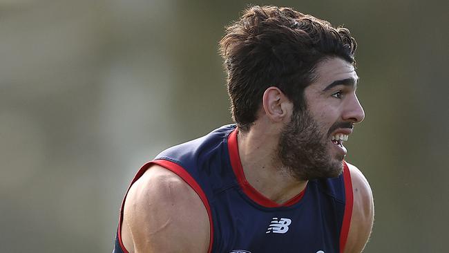 Christian Petracca has relished a move to midfield for Melbourne, scoring successive tons.