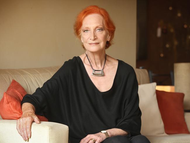 TV legend Cornelia Frances is undergoing treatment for cancer. Picture: Richard Dobson